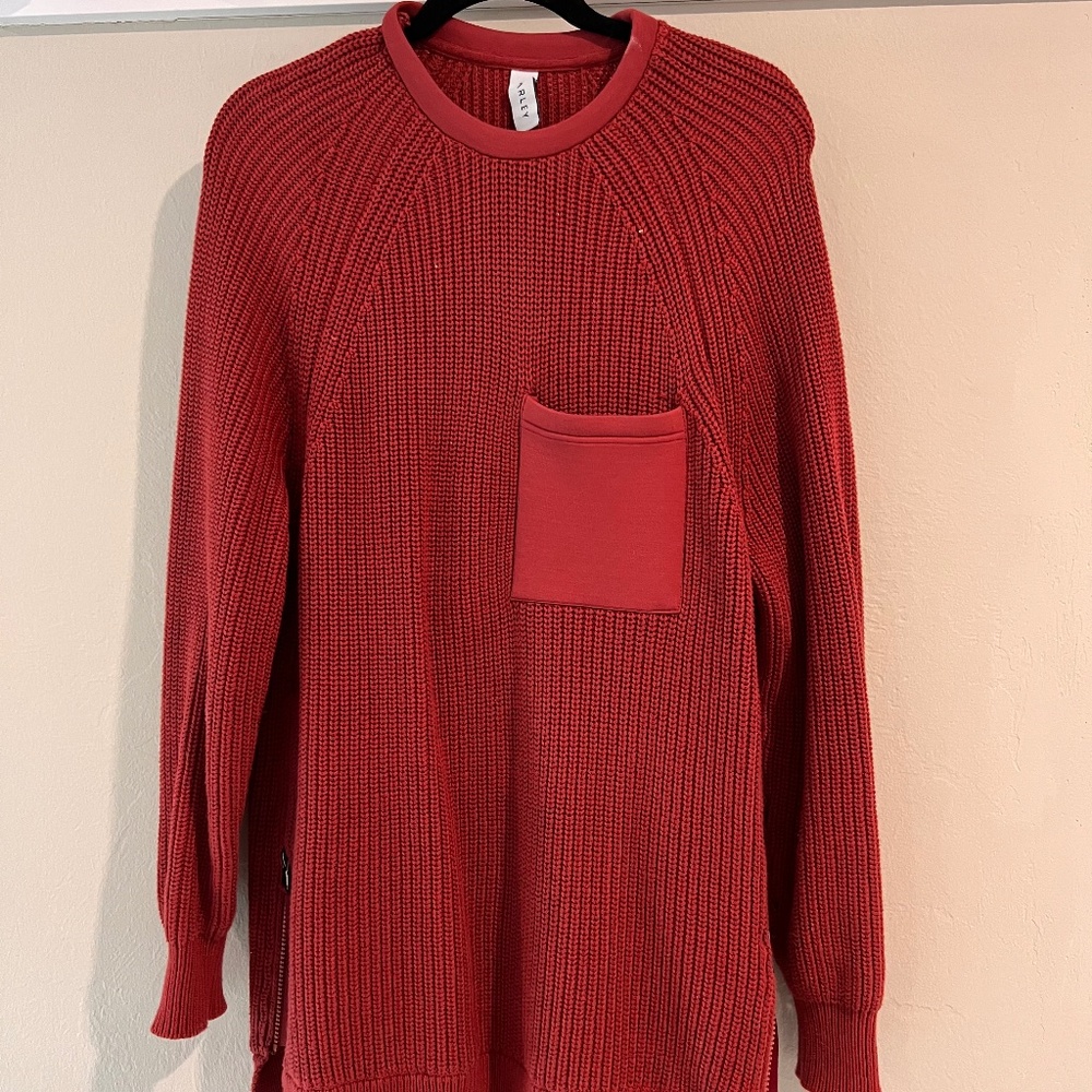 VARLEY Matteson Knit Sweater Russet Size XS